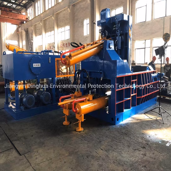 Rottami di presse per balle di metalli Macchina per presse idrauliche in acciaio di alluminio e rame Macchina per il riciclaggio dei metalli Macchina per pressa per rottami metallici